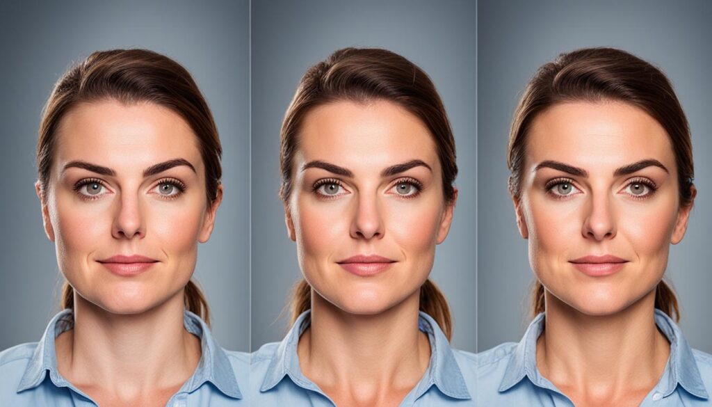 lighting effects in passport photo quality